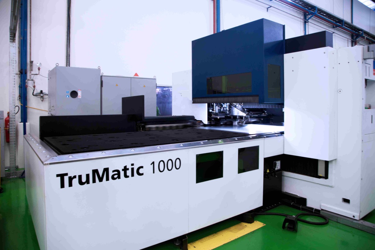 Trumpf TruMatic 1000 Fiber: Best Combination of Fiber Laser and Punching Machine